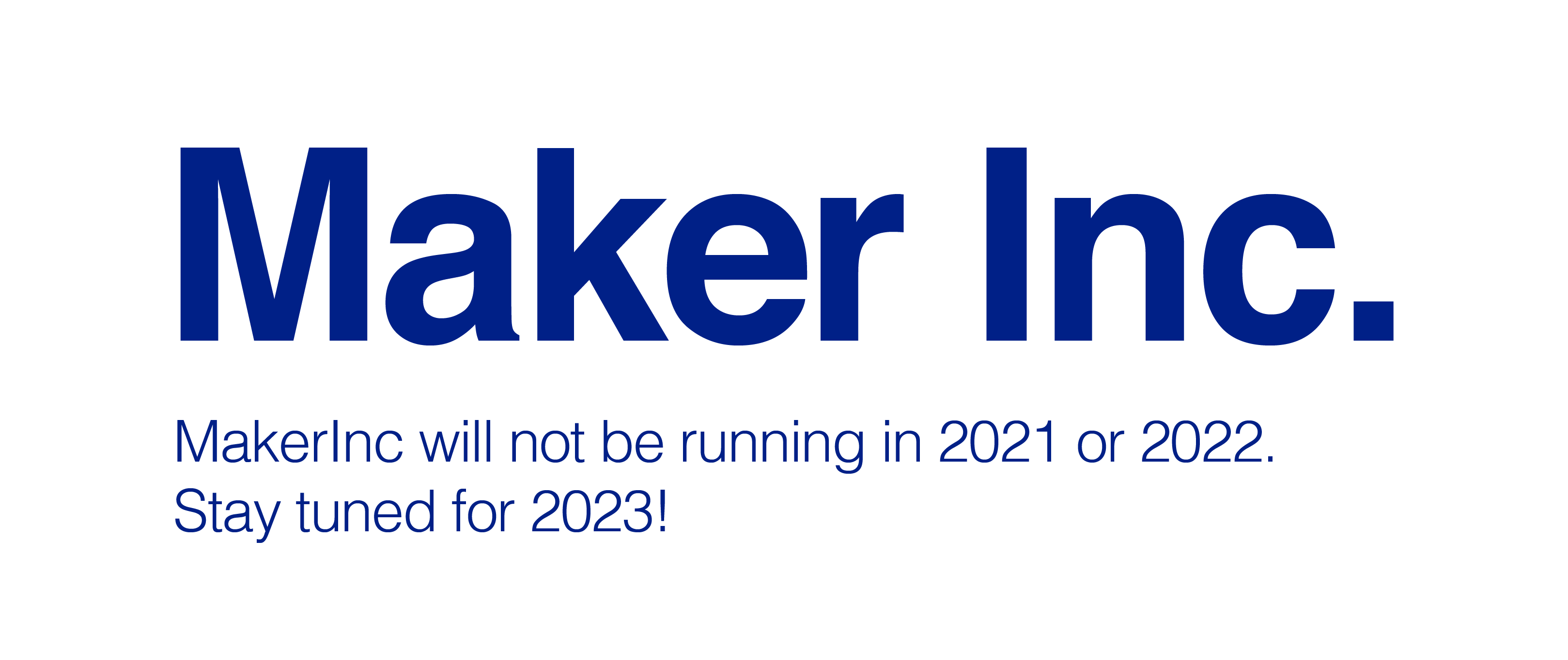 Maker Inc. logo